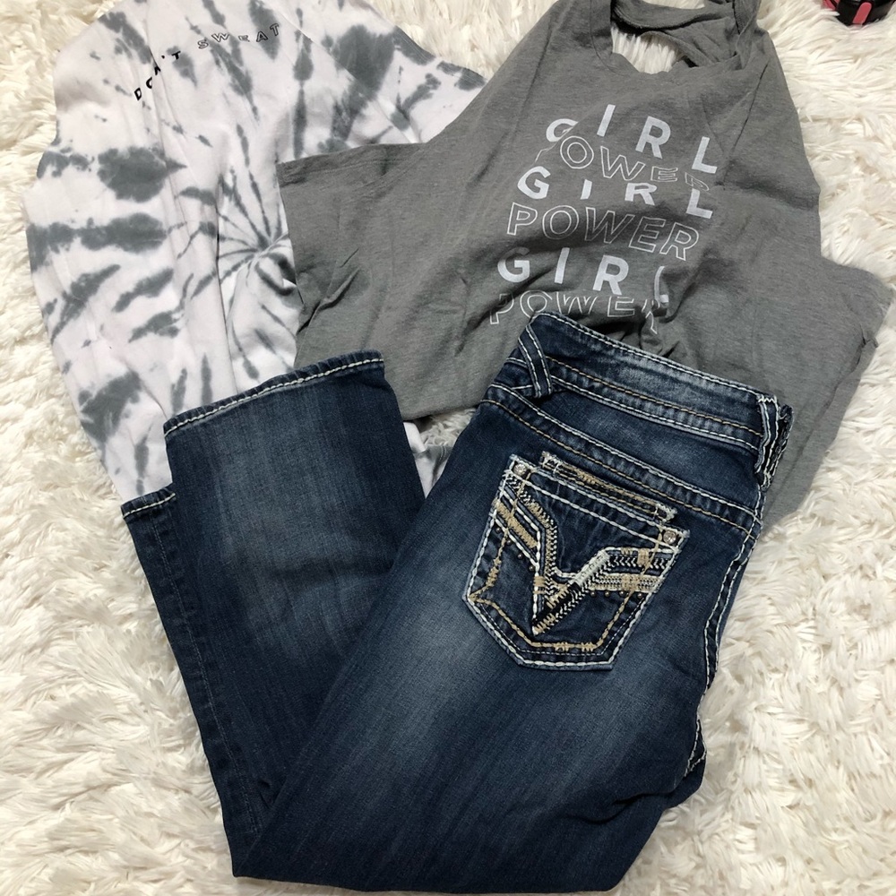 Vigoss Capri Jeans The Dublin 7/8 So Cute and ready for summer! From Maurices ❤️